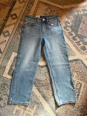 Boys Scotch & Soda Faded Light Blue Straight Leg Jeans